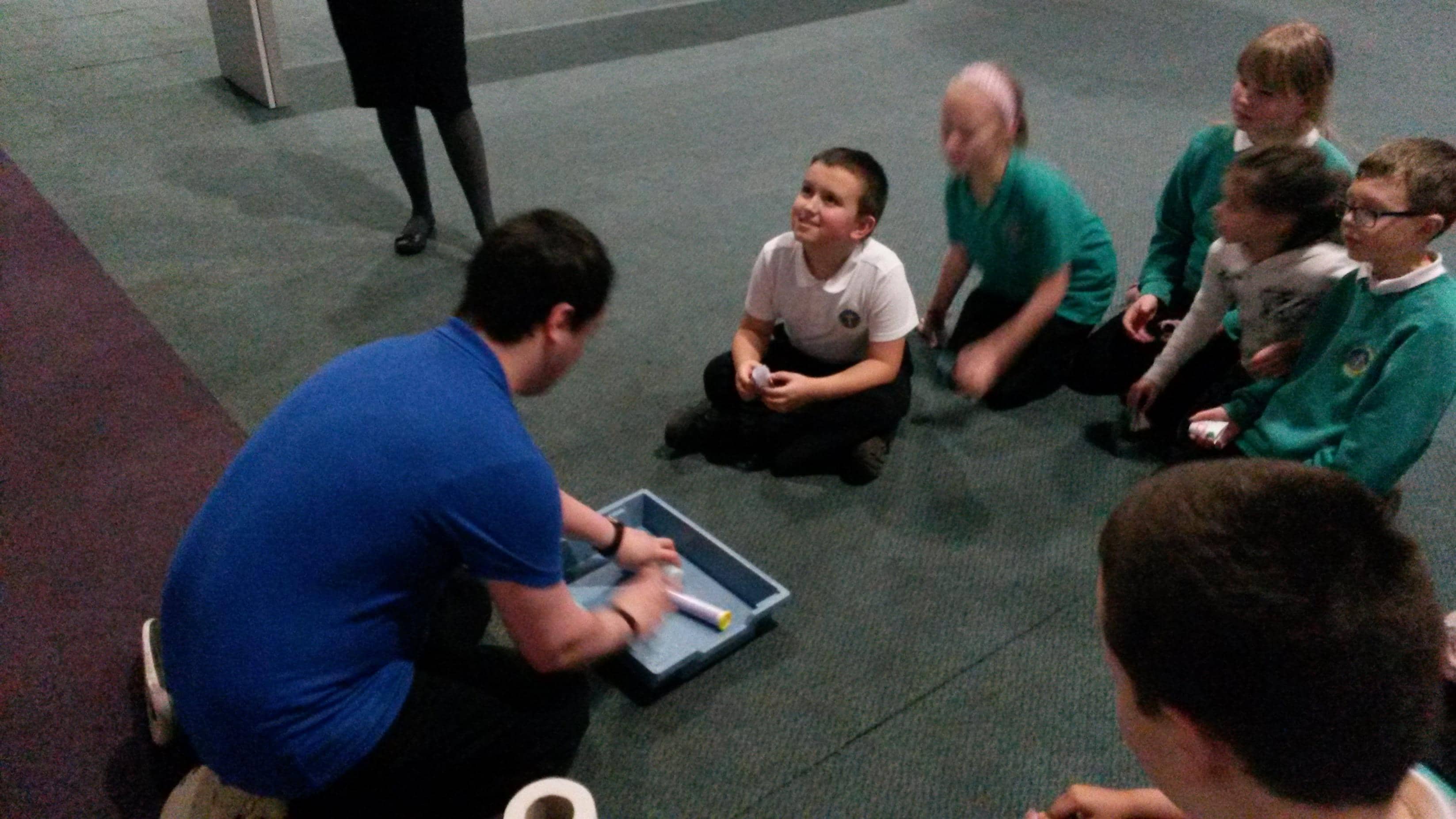 Providing Rocket Fuel from Effervescent Vitamin C Tablets Riverbank